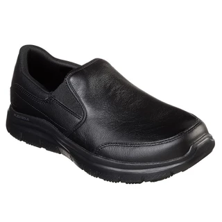 Skechers สเก็ตเชอร์ส รองเท้าทำงานผู้ชาย Men Work Flex Advantage Slip Resistant Work Shoes - 77071-BLK (latest)