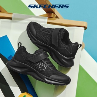 Skechers สเก็ตเชอร์ส รองเท้านักเรียนเด็กผู้ชาย Boys Dynamatic Swift Tread Shoes - 405112L-B (BTS)