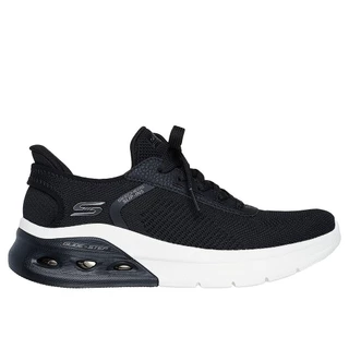 Skechers สเก็ตเชอร์ส รองเท้าลำลองผู้หญิง Women Slip-ins BOBS Sport Arc Waves 2.0 Casual Shoes - 117638-BLK Memory Foam
