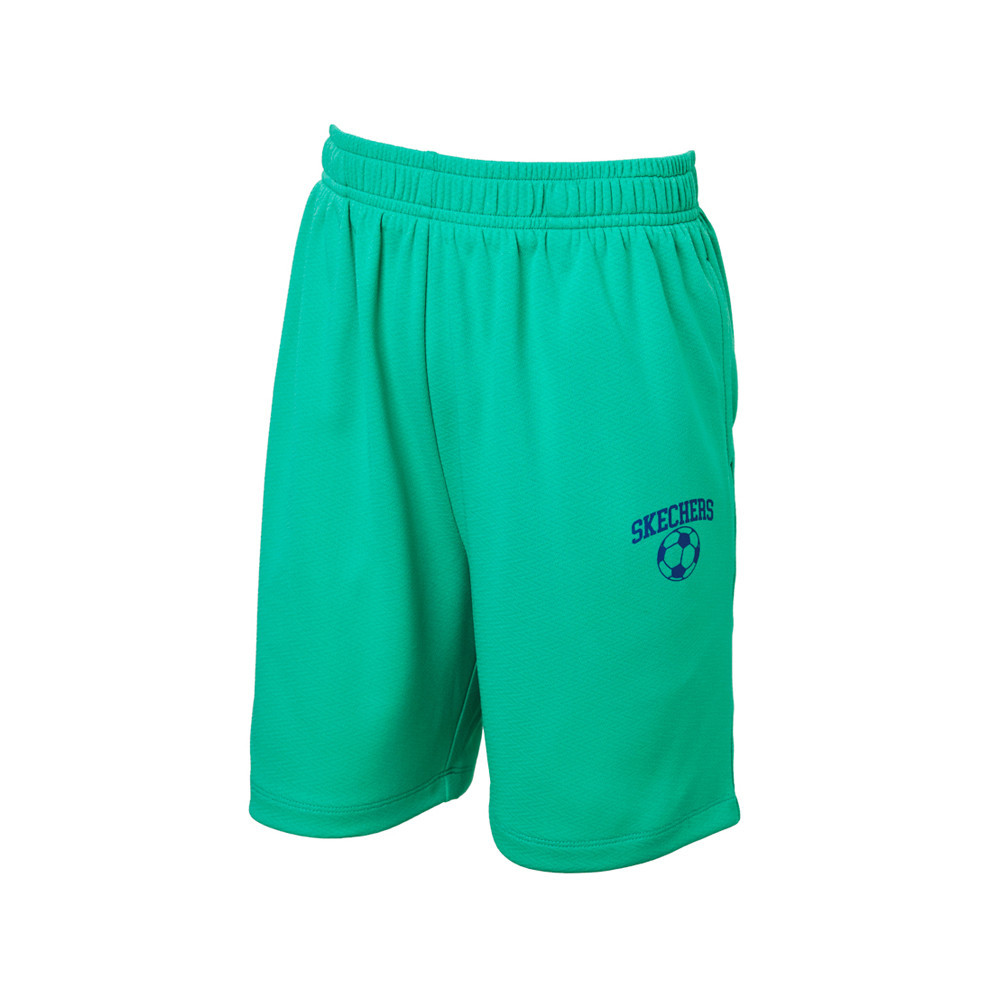 Skechers สเก็ตเชอร์ส กางเกงขาสั้นเด็กผู้ชาย Boys Soccer Team Shorts - SL324B643-00MX