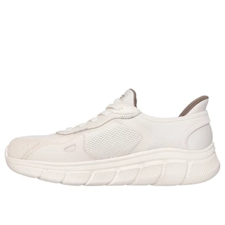 Skechers สเก็ตเชอร์ส รองเท้าลำลองผู้ชาย Men Slip-ins Bobs B Flex Casual Shoes - 118314-NAT Memory Foam