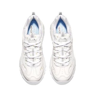 Skechers สเก็ตเชอร์ส รองเท้าผู้หญิง Women Online Exclusive D'lites Sport Shoes - 896180-WHT Air-Cooled Memory