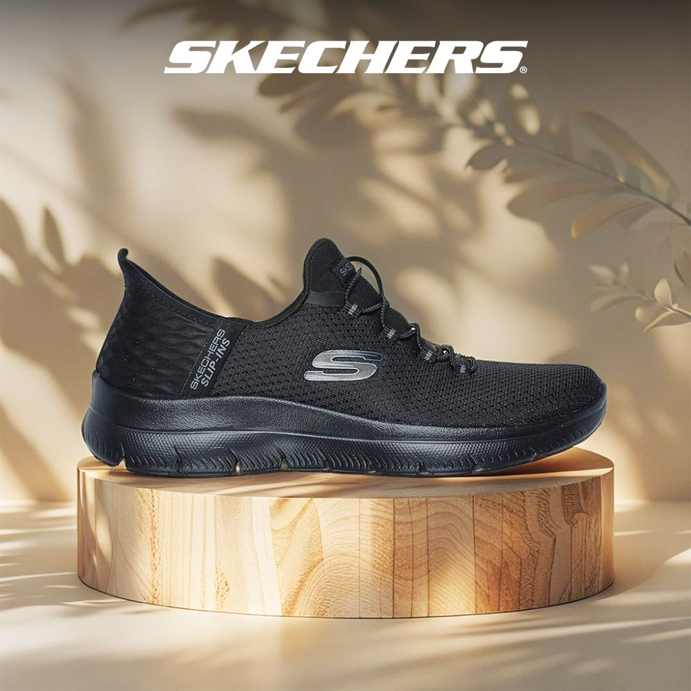 Skechers สเก็ตเชอร์ส รองเท้าลำลองผู้หญิง Women Slip-ins Sport Summits Diamond Dream Casual Shoes - 150123-BBK