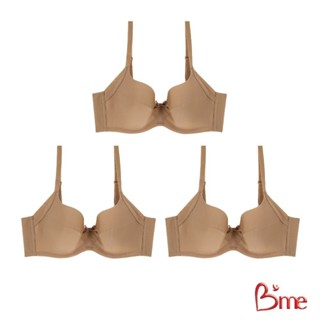 B'me เสื้อชั้นในมีโครง level 1 ฟองบาง รุ่น ME1C82 (แพ็ก 3 ตั…