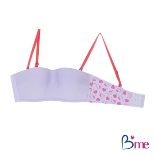 B'me เสื้อชั้นในมีโครงถอดสาย level 1 ฟองบาง รุ่น ME1706 (Hello Kitty) สีดำ สีวนิลา สีม่วง