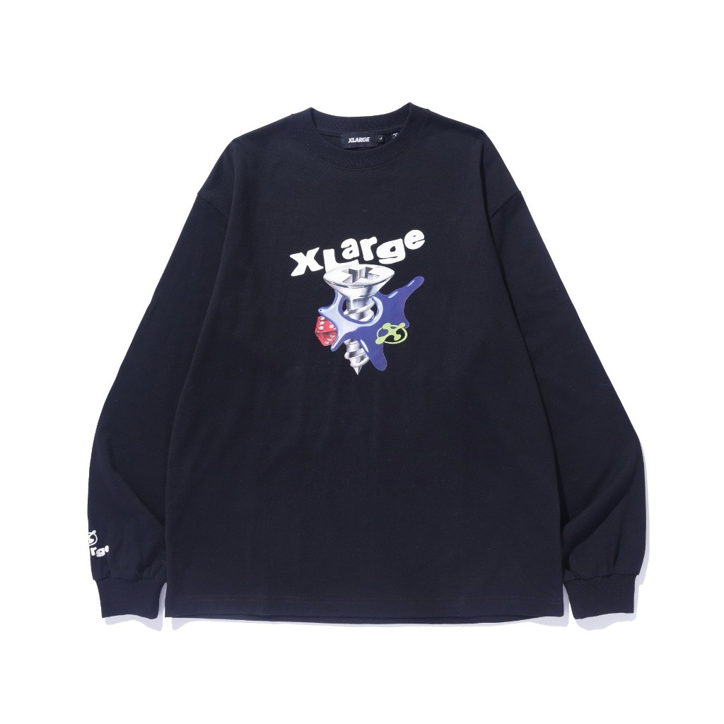 เสื้อยืดแขนยาว XLARGE รุ่น Research L/S Top