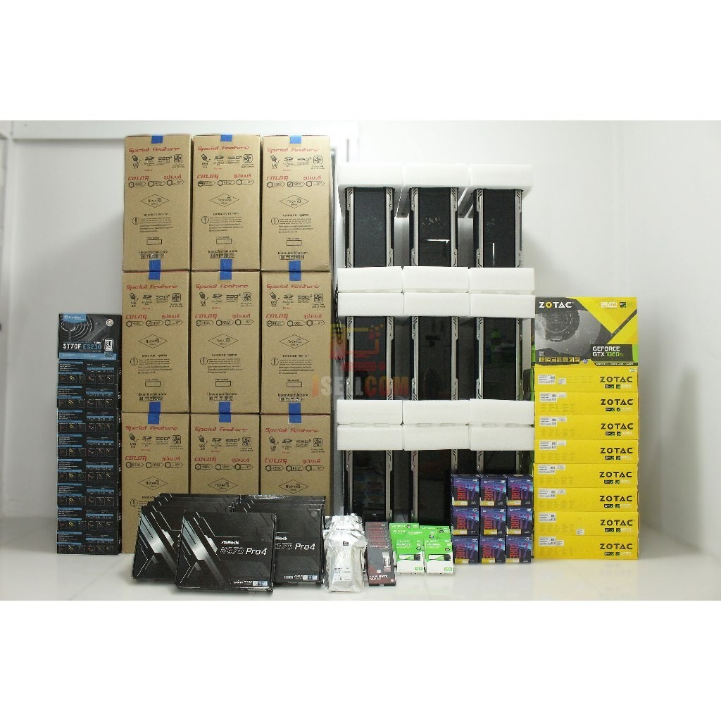 คอมประกอบ i7 8700 / GTX1080Ti 11GB / RAM16GB / SSD240GB / PSU700W