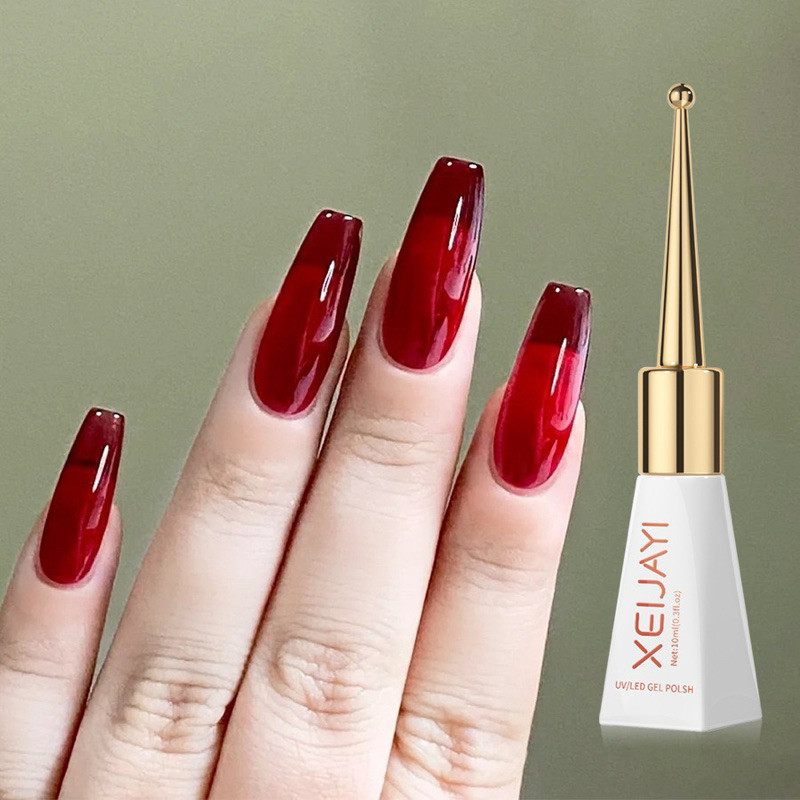 สีไซรัป สีแดง เม็ดสีสวย ทาง่าย เพิ่มความขาวให้แก่มือ