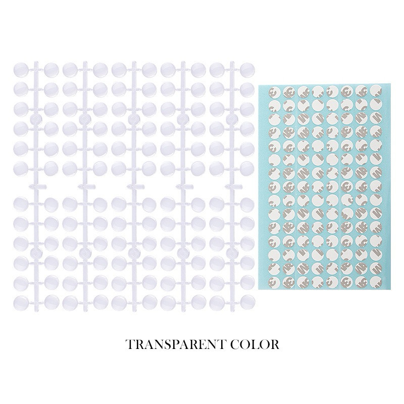 120 ชิ้น ชาร์ทโชว์สี ชาร์ทกลมติดขวด ชาร์ทติดขวด Bottle Color Display 12mm Flatback Round Coloring False Tips - รูปที่ 3