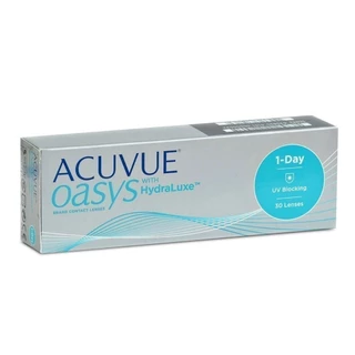 Acuvue Oasys 1 Day With HydraLuxe รายวัน คอนแทคเลนส์ใส จำนวน/กล่อง 30 ชิ้น