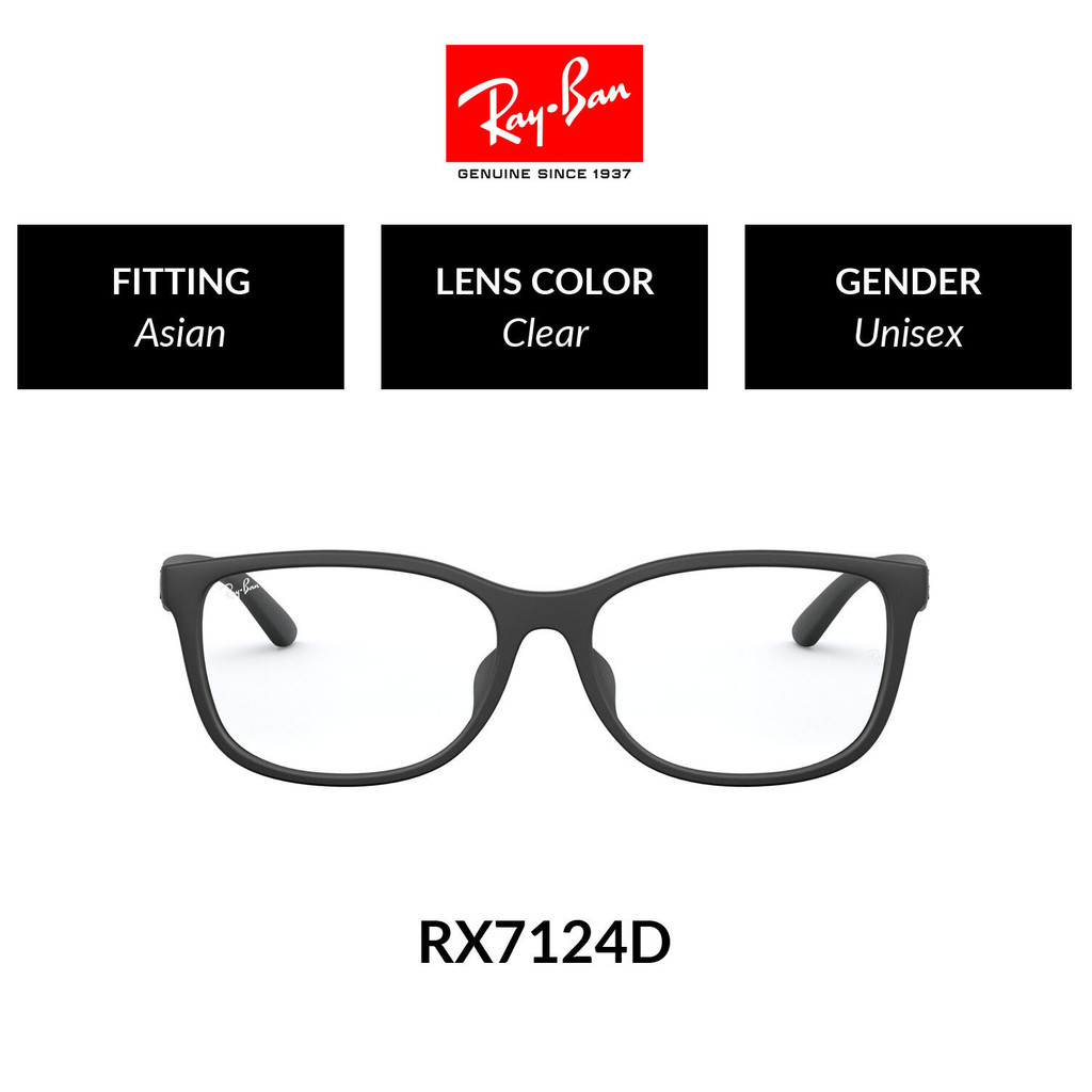 Ray-Ban - RX7124D 5196  size 56 แว่นสายตา