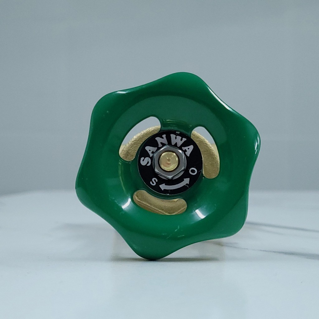 ประตูน้ำ (ทองเหลือง) SANWA ซันวา : 1-1/4 นิ้ว , 1-1/2 นิ้ว , 2 นิ้ว gate valve - รูปที่ 3