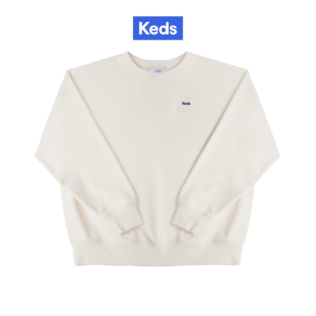 KEDS เสื้อวอร์ม รุ่น KEDS SWEATSHIRT สีครีม ( F24APT03010 )