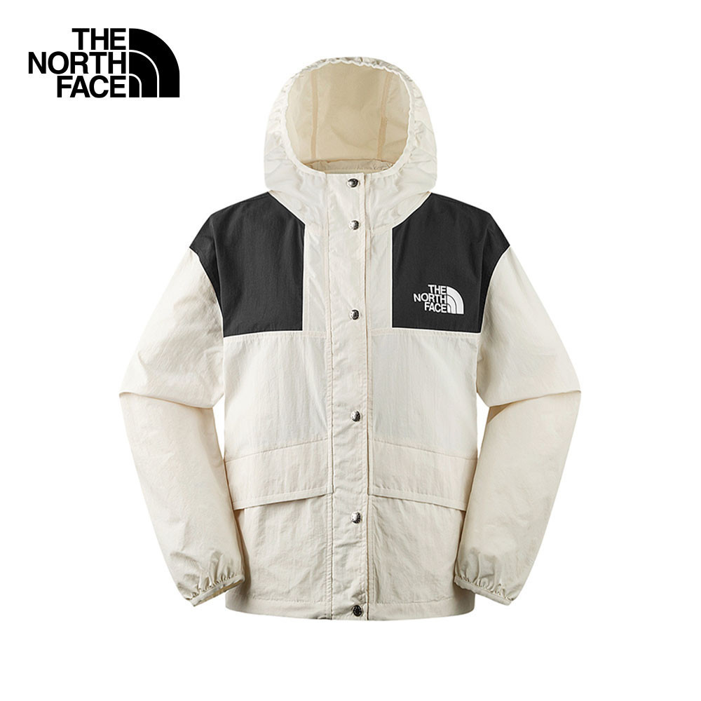 THE NORTH FACE W 86 MOUNTAIN WIND JKT - AP - WHITE DUNE เสื้อกันลม