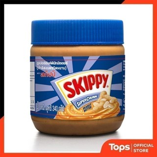 SKIPPY สกิปปีเนยถั่วทาขนมปังชนิดหยาบ 340กรัม [6922877791703]