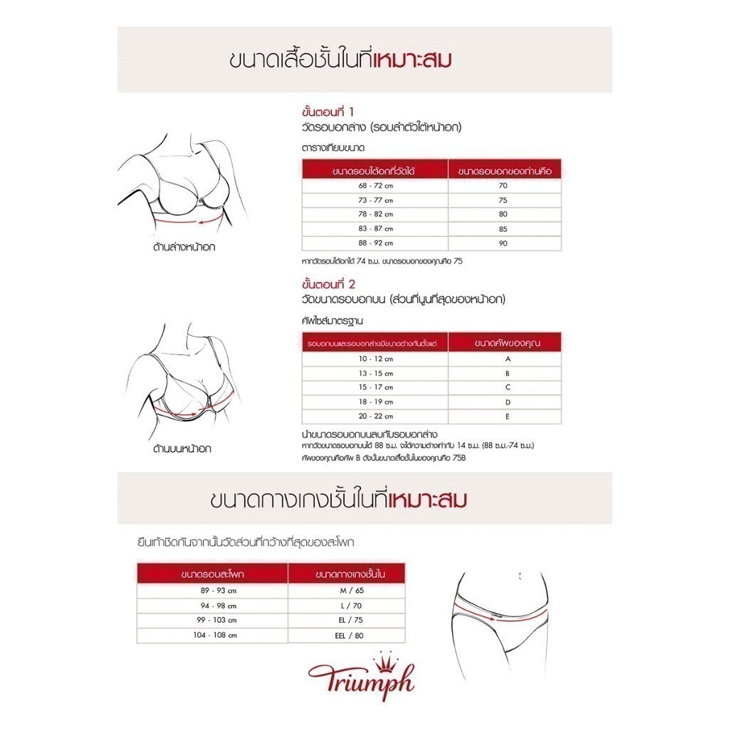 Triumph กางเกงชั้นในรูปแบบฮิปสเตอร์ รุ่น Florale Rose Lilies Hipster-R รหัส 10221370 สีเทา 7570 - รูปที่ 3