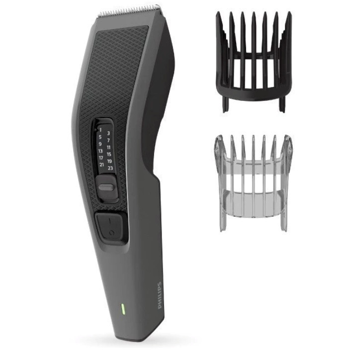 Philips ฟิลิปส์ ปัตตาเลี่ยนไฟฟ้า ตัดผม ตกแต่งผม พร้อมหวีรอง ปรับได้ 12 ระดับ 1-24 มม. รุ่น HC3525/15 - รูปที่ 2