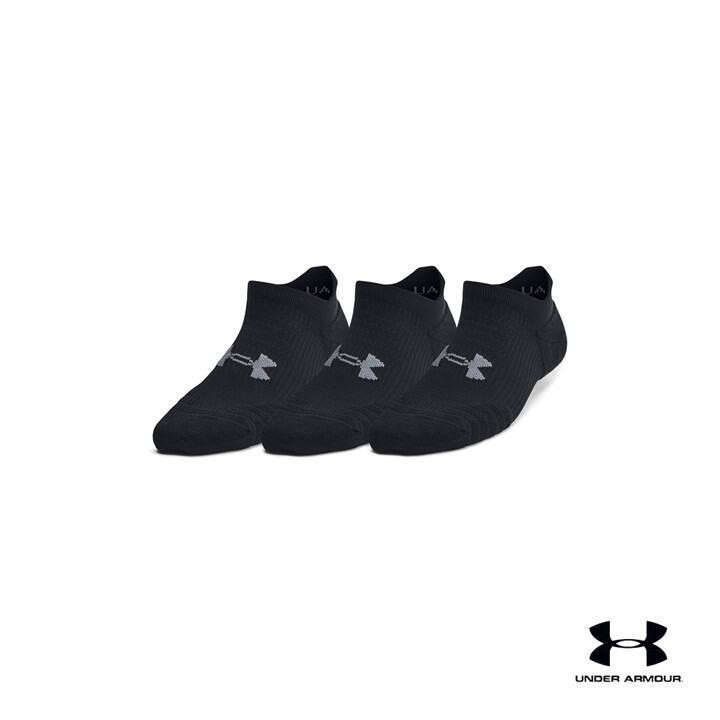 Under Armour ถุงเท้าซ่อนข้อมีลิ้น UA Play Up สำหรับผู้หญิง แพ็ก 3 คู่