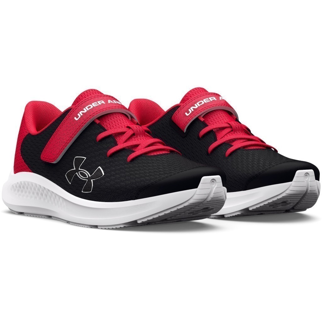 Under Armour Boys' Pre-School UA Pursuit 3 AC Big Logo Running Shoes - รูปที่ 4