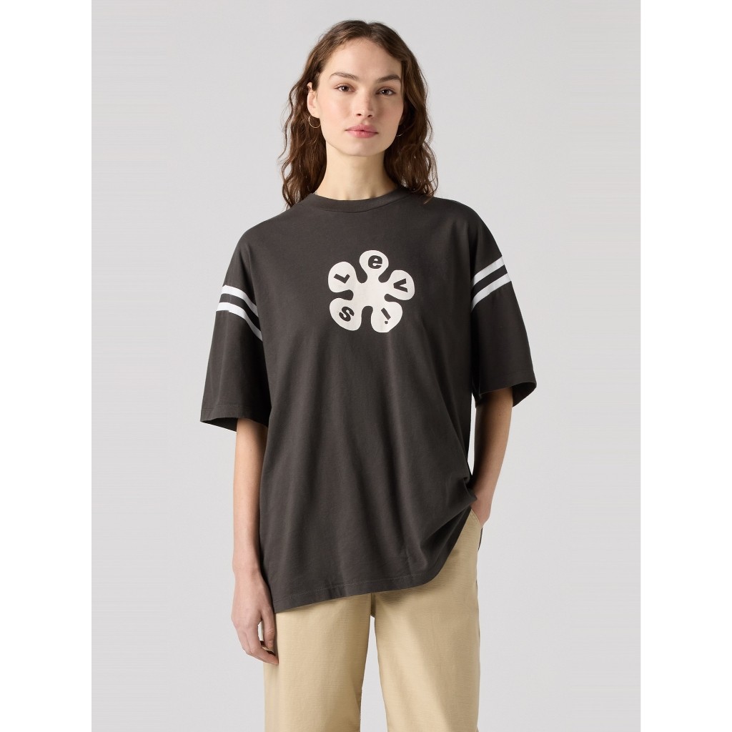 เสื้อยืดผู้หญิง Levi's® Women's Pieced Graphic Short Stack Tee