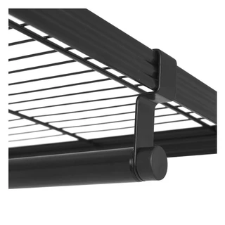 PLIM ตู้เสื้อผ้า 2 แผ่นชั้น LINEAR LN-WR60-1 60 ซม. สีดำ จัดส่งโดย HomePro