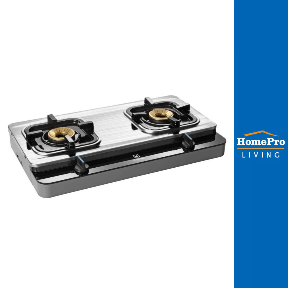 ELECTROLUX เตาแก๊สตั้งโต๊ะ 2 หัวแก๊ส ETG726BXS จัดส่งโดย HomePro