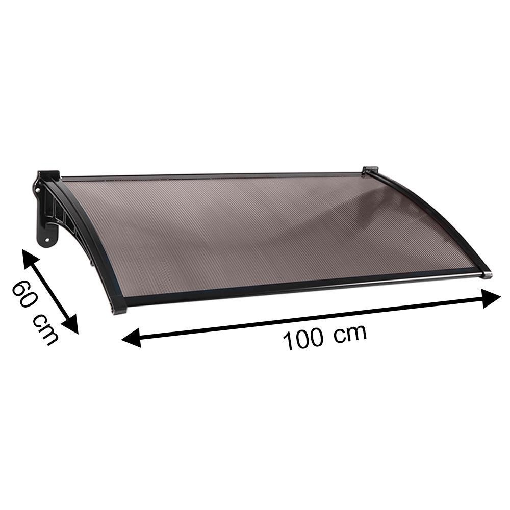 SUNSHIELD กันสาดโพลีคาร์บอเนต 100x150 ซม. สีชา จัดส่งโดย HomePro