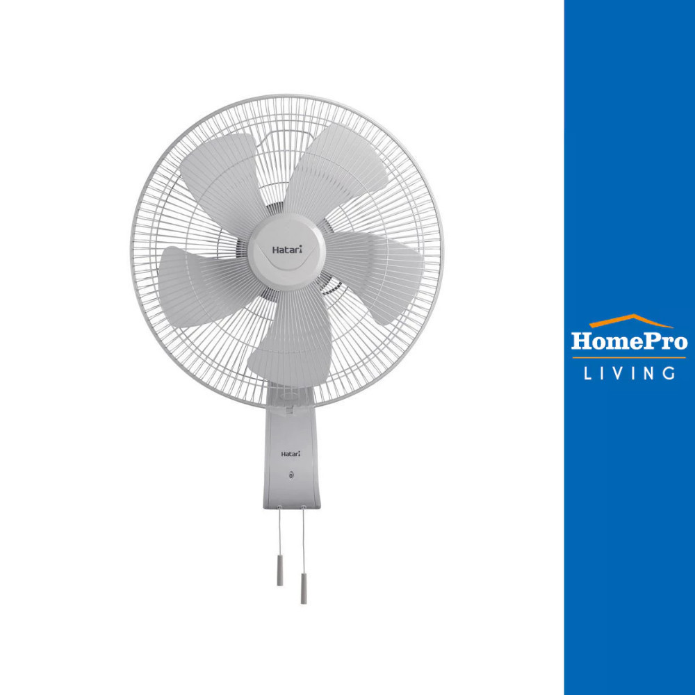 HATARI พัดลมติดผนัง 22 นิ้ว รุ่น IW22M1 สีเทา