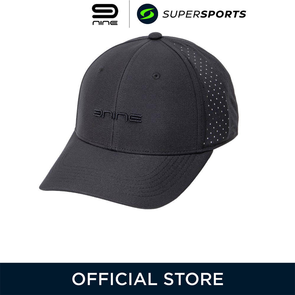 9NINE O1 สีดำ หมวกแก๊ปกอล์ฟผู้ใหญ่