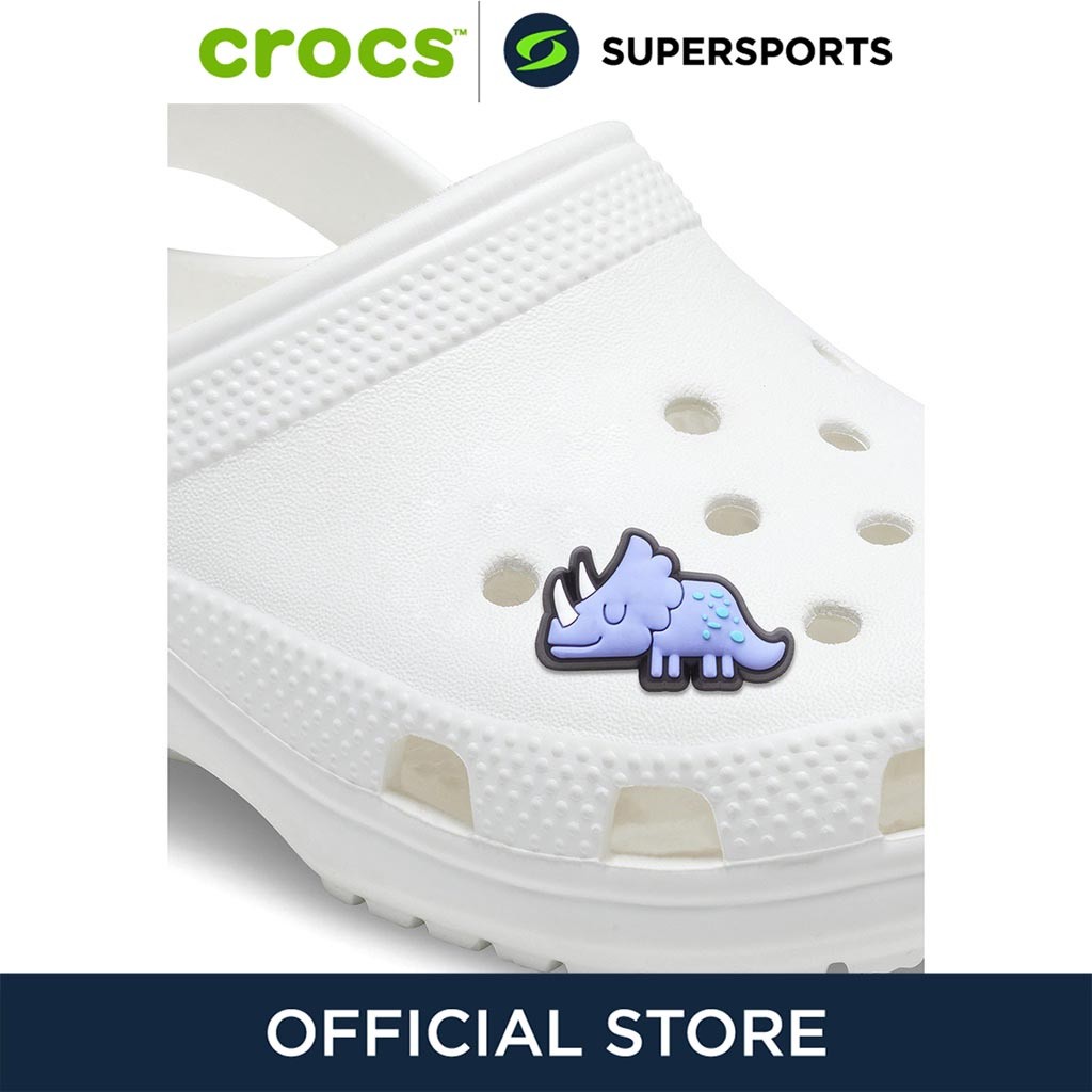 CROCS Jibbitz Purple Dino ตัวติดรองเท้า