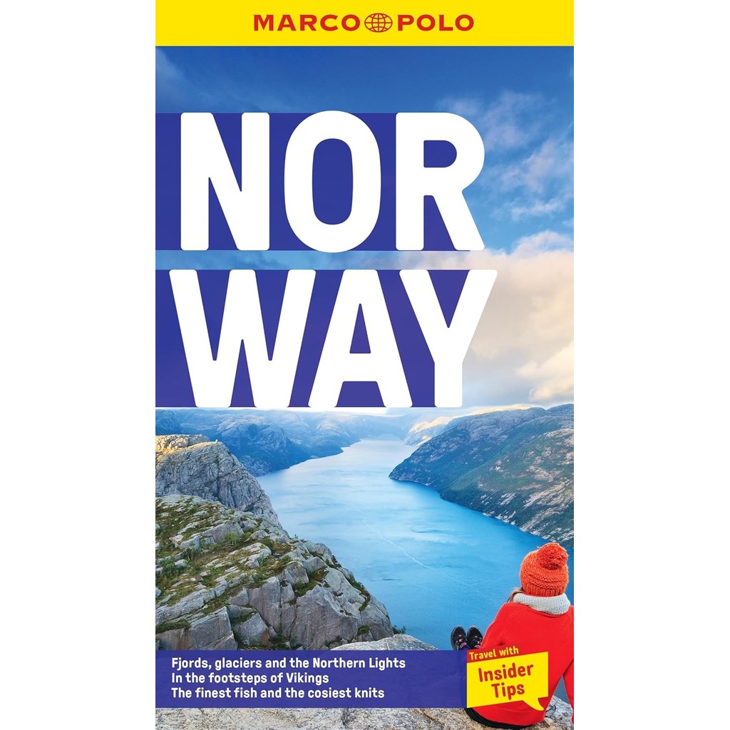 หนังสืออังกฤษใหม่ Norway Marco Polo Pocket Travel Guide with pull out map (Marco Polo Pocket Guides)