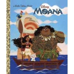 Moana Little Golden Book (Disney Moana) (Little Golden Book) [Hardcover]