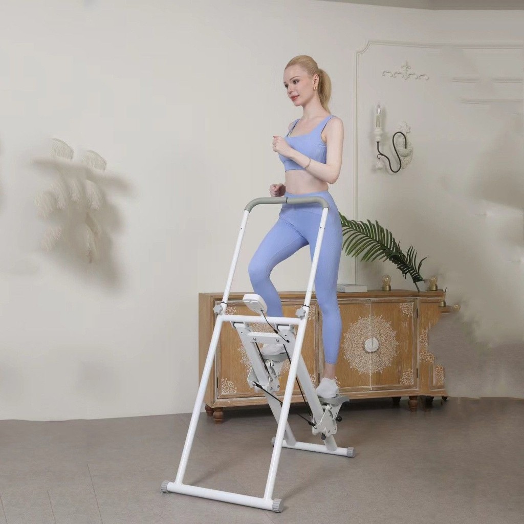 【สินค้าขายดี】 เครื่องบันไดบ้าน Stepper Cardio อุปกรณ์ฟิตเนส เครื่องปีนเขาแบบยิม เครื่องปีนเขา