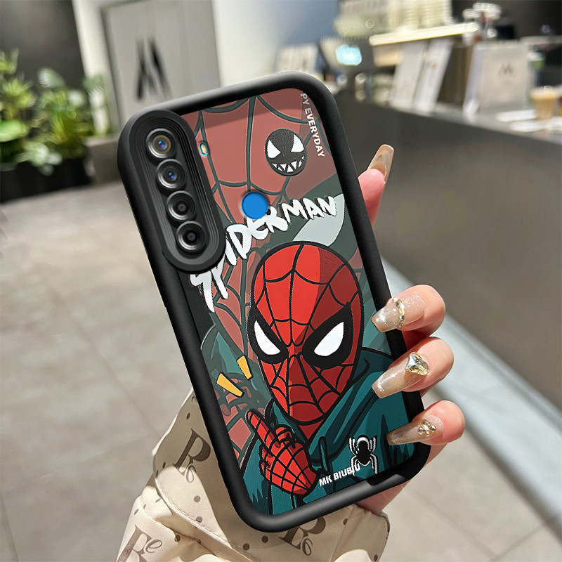 เคสสำหรับ Realme 5 5i 5s 6i C3 C3i Narzo 10 Narzo 10A Narzo 20A เคสสไปเดอร์แมน