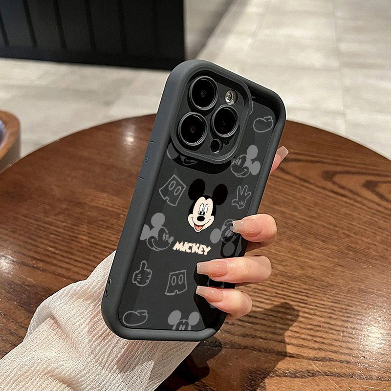 เคสสำหรับ VIVO Y21 Y21s Y21T Y21E Y21A Y21G Y33T Y33s เคสป้องกันซิลิโคนกันตกลายเคสโทรศัพท์มีลายมิกกี้มินนี่ - รูปที่ 2