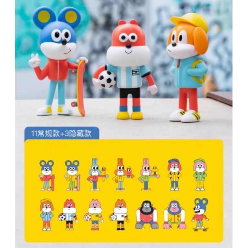 ⭐พร้อมส่ง⭐ Pablo Ientiile - Pablo's World (Art Toy/Designer Toy/Blind Box)