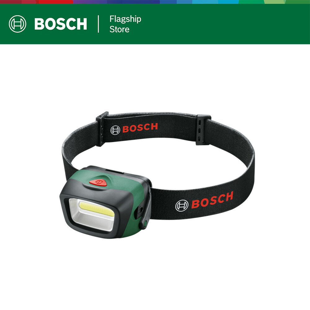 BOSCH Head Lamp ไฟฉายคาดหัว ประกันนาน 6 เดือน