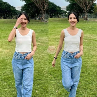 🍒Ninamee เสื้อกล้ามซับในตัวสั้น อก 30-44”(S-XL) ผ้านุ่มๆยืดสบาย เป็นผ้าซับที่ใส่เย็น ไม่รัดอึดอัดตัว#NN28
