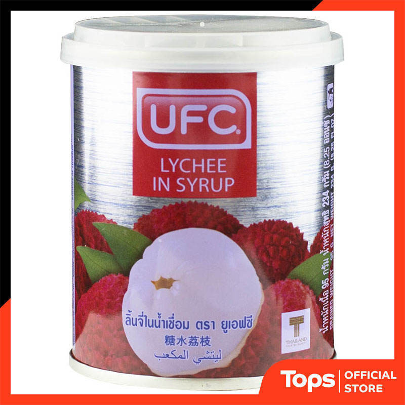 ยูเอฟซีลิ้นจี่ในน้ำเชื่อม 234กรัม [8850025121813]