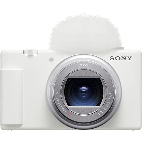 【Used】 SONY (Sony) Compact Digital Camera VLOGCAM Vlog Camera ZV-1II Body w/Windscreen 18-50mm F1.8-