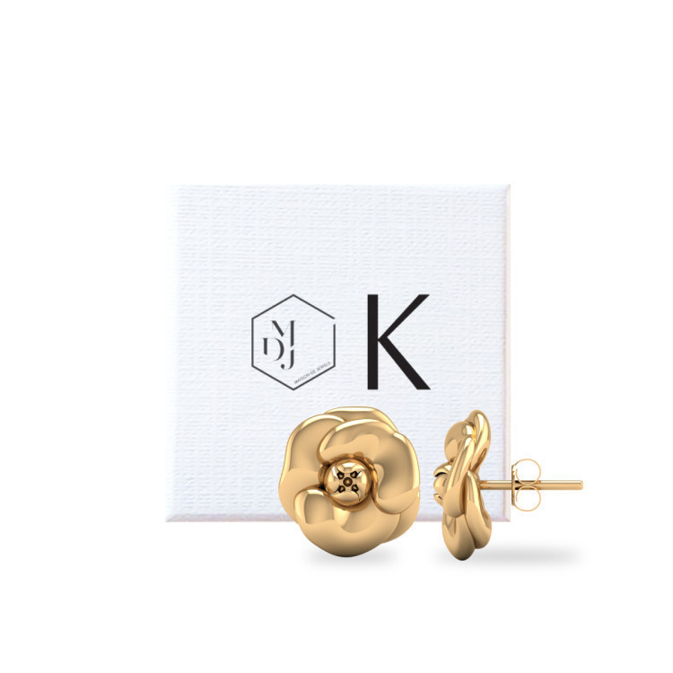 [สินค้าสมนาคุณงดจำหน่าย] KERASTASE ELIXIR ULTIME EARRINGS LIMITED EDITION - FRENCH CAMELLIA INSPIRED