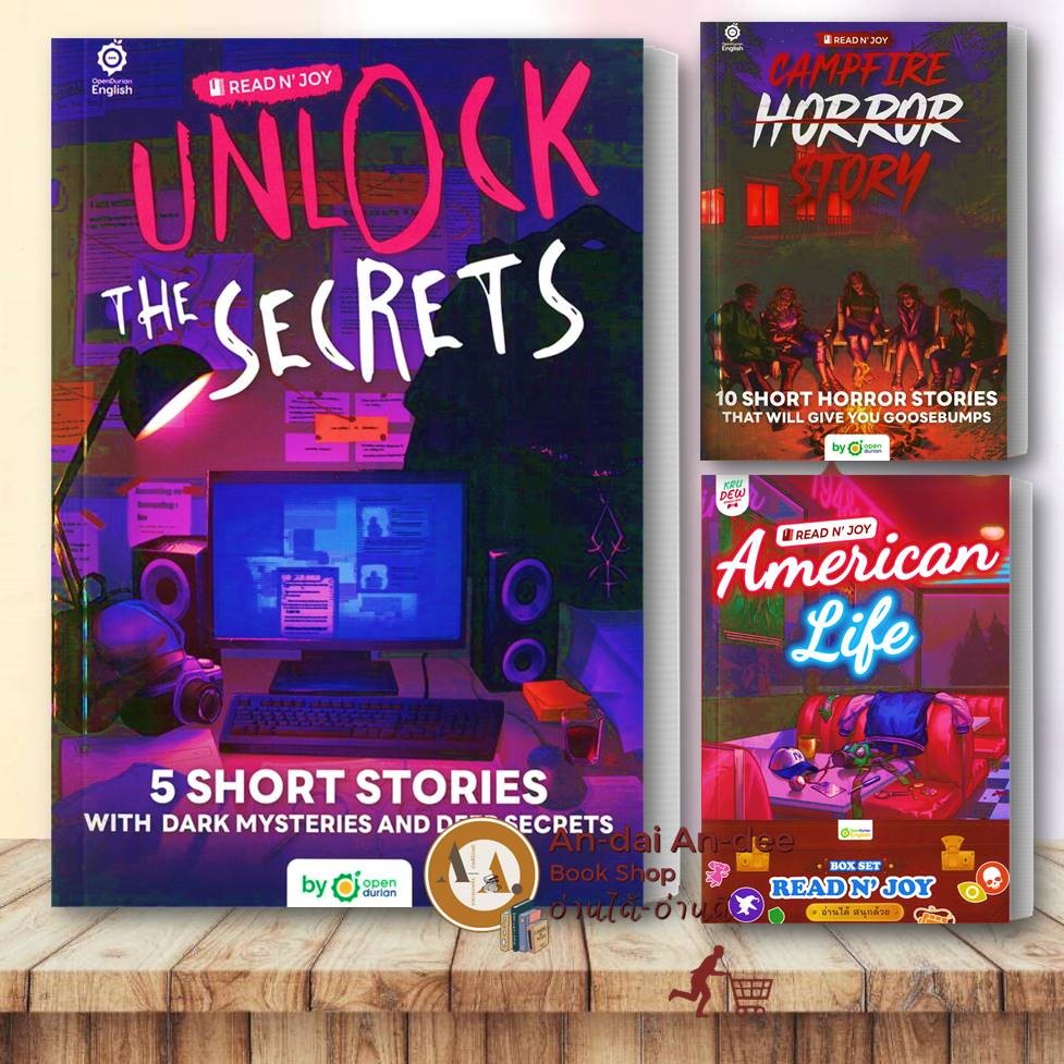 หนังสือ Read N' Joy : American Life / CAMPFIRE HORROR STORY / หนังสือภาษาอังกฤษ เรียนภาษา  OpenDuria