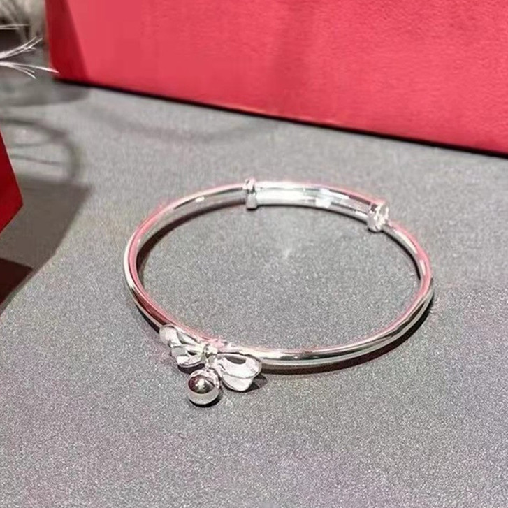 sparklyสร้อยข้อมือ Bow Bell แฟนเครื่องประดับมือ Sweet Little Fresh สร้อยข้อมือนักเรียนของขวัญ