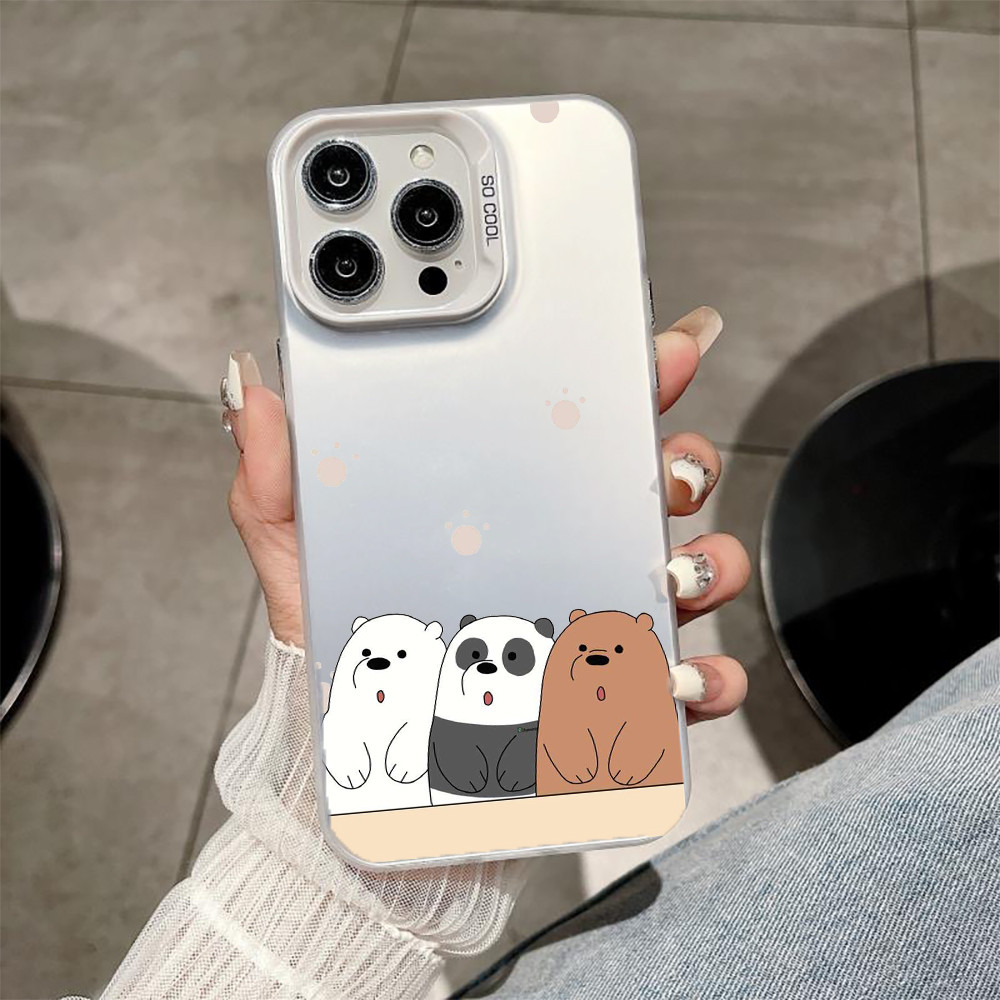 We bare bears เคส Samsung A50 A52 A53 A54 A20S A21S A23 A25 A30 A31 A32 A33 A34 A10 A11 A12 A13 A14 A15 Phone case