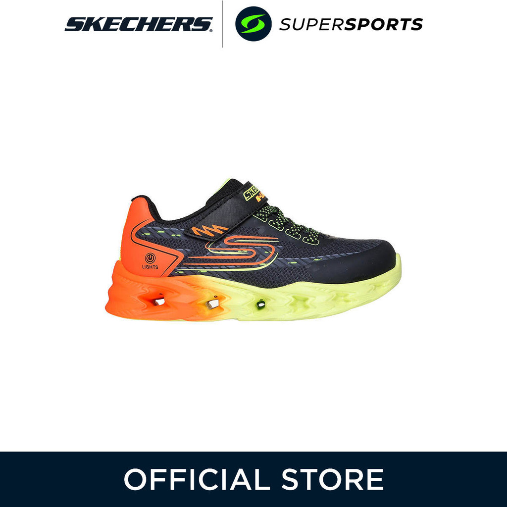 SKECHERS S-Lights®: Vortex 2.0 - Quantroid รองเท้าลำลองเด็กผู้ชาย