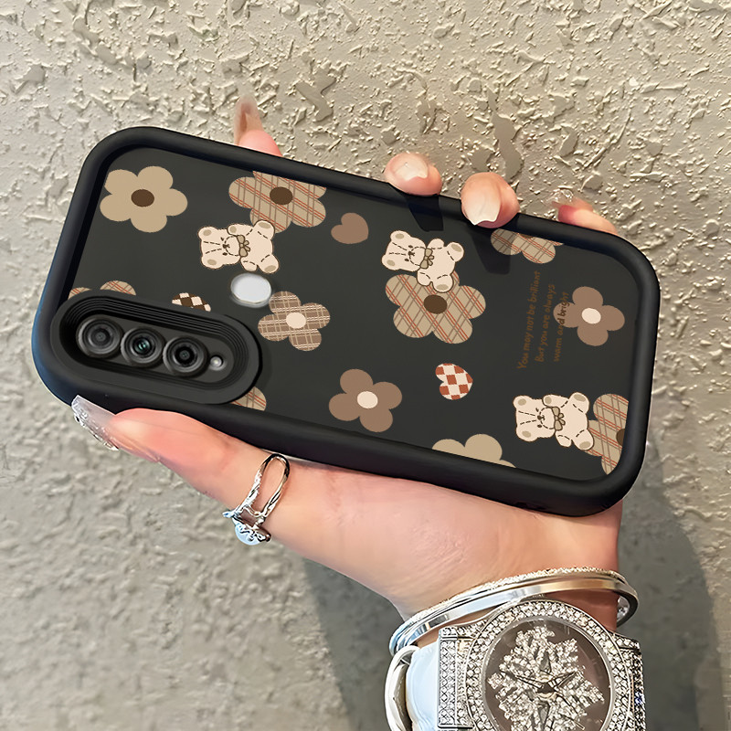 เคสสำหรับ OPPO A31 2020 A8 เคสโทรศัพท์แฟชั่นที่มีซิลิโคนอ่อนนุ่มดูดซับแรงกระแทกและป้องกันการตกเคสป้องกัน