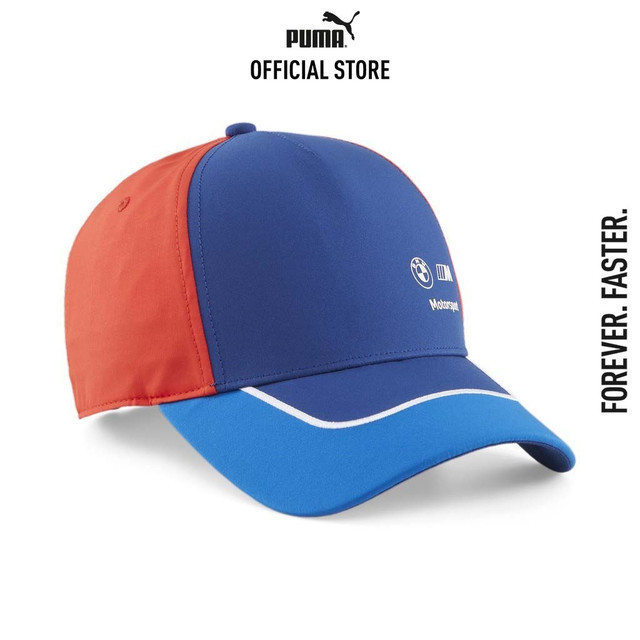 PUMA AUTO - หมวกเบสบอล BMW M Motorsport สีฟ้า - 02478803