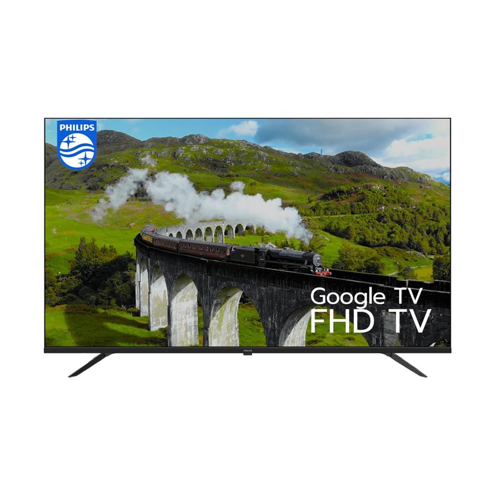 [จัดส่งพร้อมเชื่อมต่อสัญญาณ]  HomePro แอลอีดีทีวี 43 นิ้ว  (FULL HD, GOOGLE TV) 43PFT6509/67 แบรนด์ 