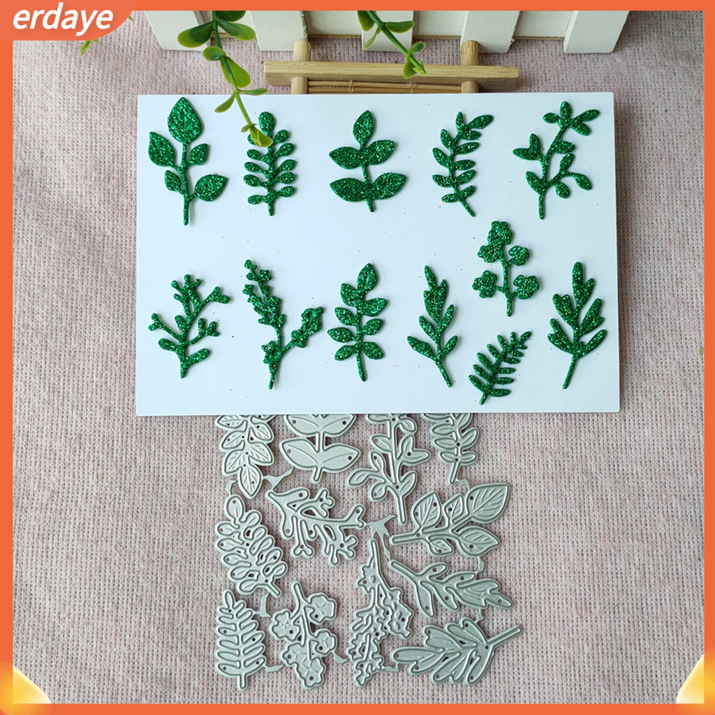 EDY- Silver Color Nesting Die DIY Herbs Craft Making Die Cut Anti-rust for Album