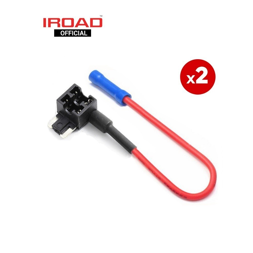 IROAD Micro Fuse Tap ฟิวแทปไม่ตัดต่อสายไฟสำหรับรถยนต์ ไม่ต้องตัดต่อสายไฟ Micro Fuse , Fuse tap Micro